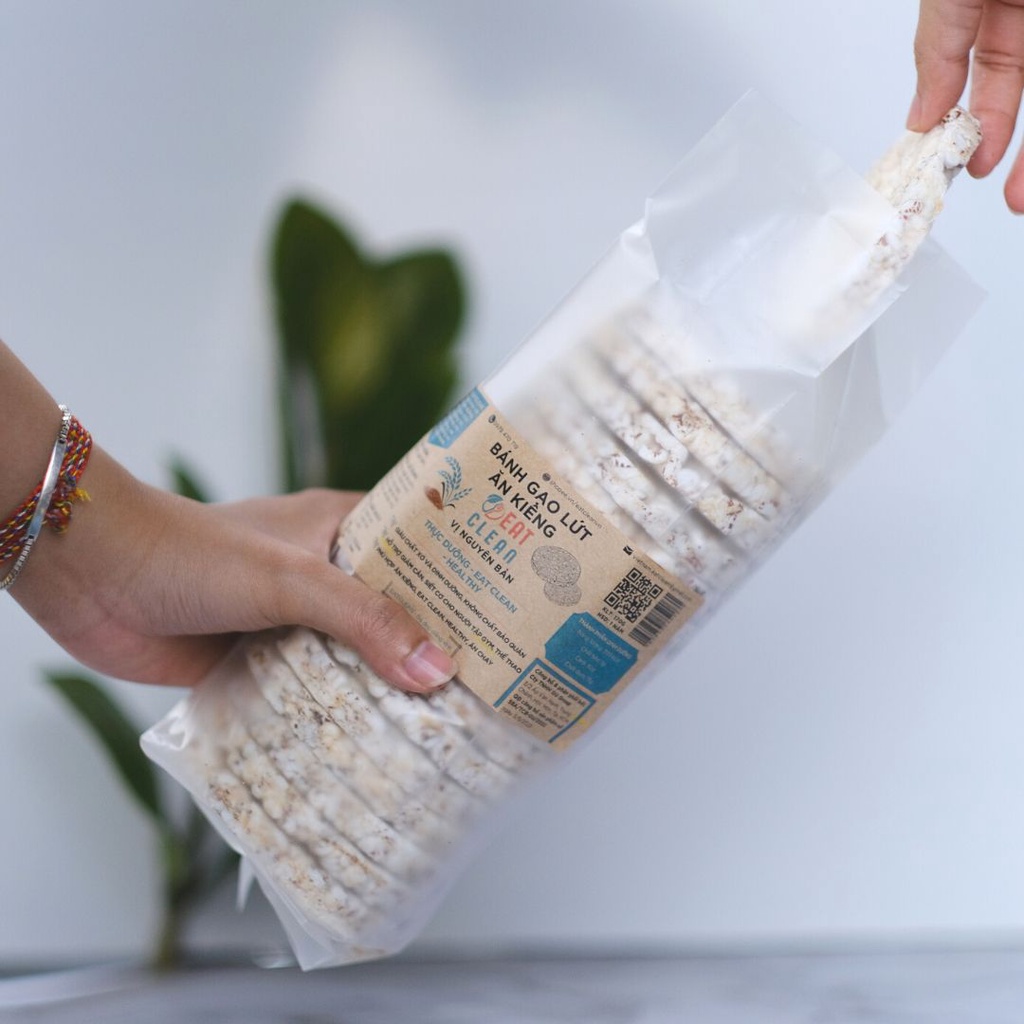 Bánh gạo lứt EATCLEAN - Ăn kiêng, Giảm cân, Thực dưỡng, Lành mạnh, Healthy, Eat Clean