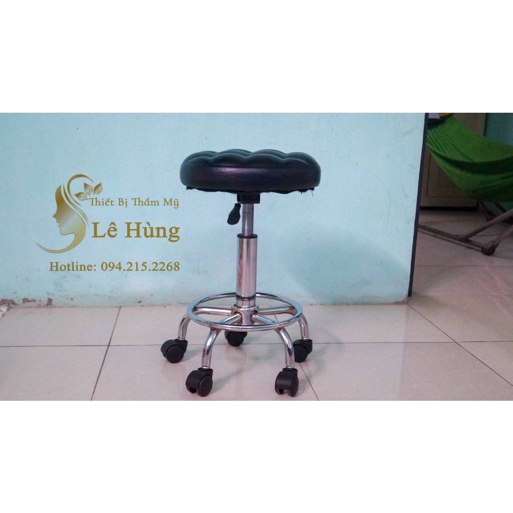 Ghế Spa DA MÚI Chân Xoay Loại Đẹp