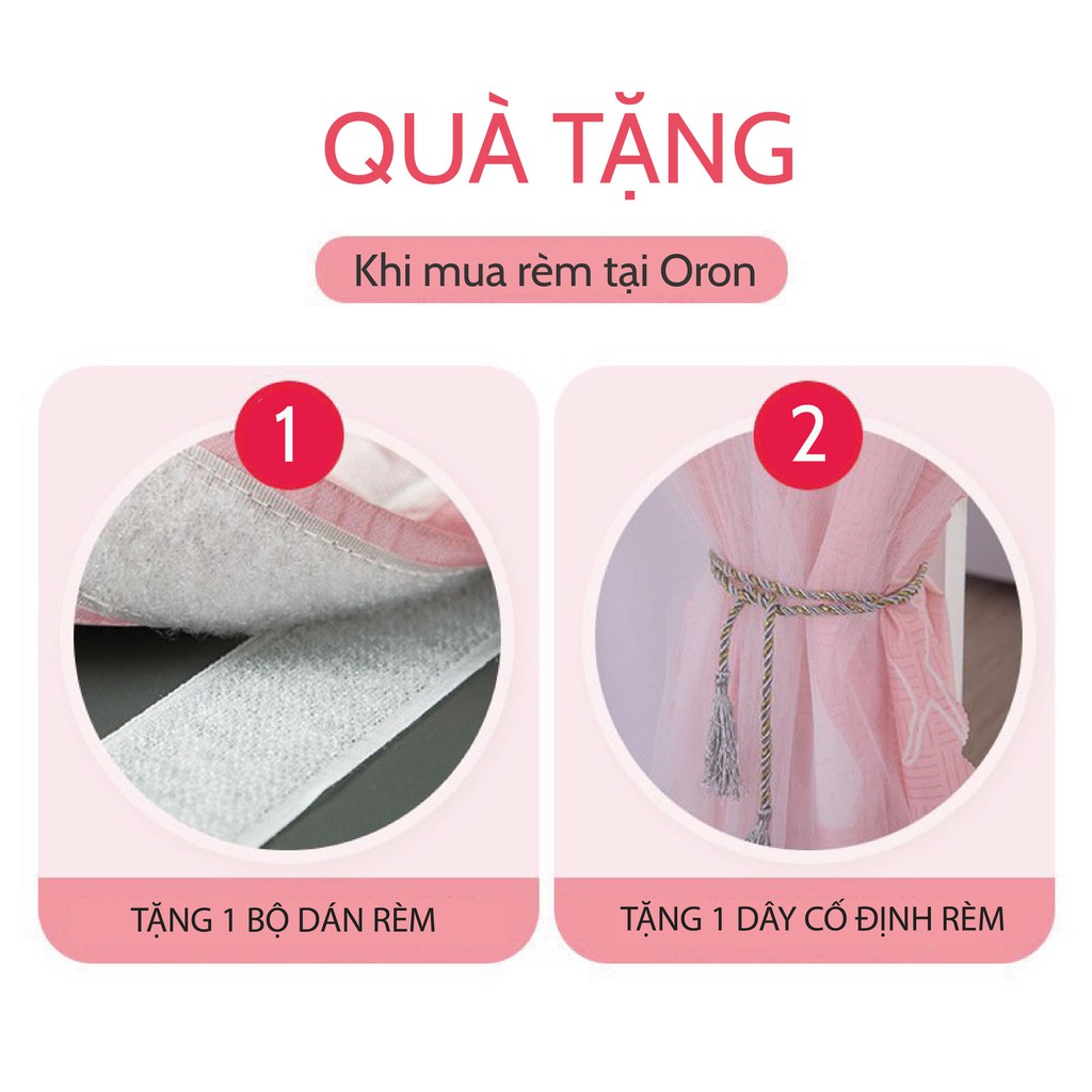 Rèm cửa dán tường chống nắng, rèm cửa sổ dán tường không cần khoan Oron