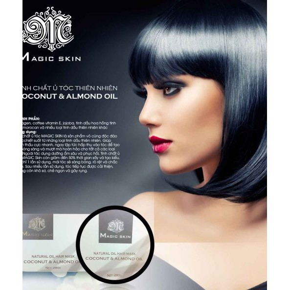 [Chuẩn Auth - sỉ] TINH CHẤT Ủ TÓC THIÊN NHIÊN MAGIC SKIN - Kích thích tóc mọc dài, giúp tóc mượt mà với mùi thơm dễ chịu | BigBuy360 - bigbuy360.vn