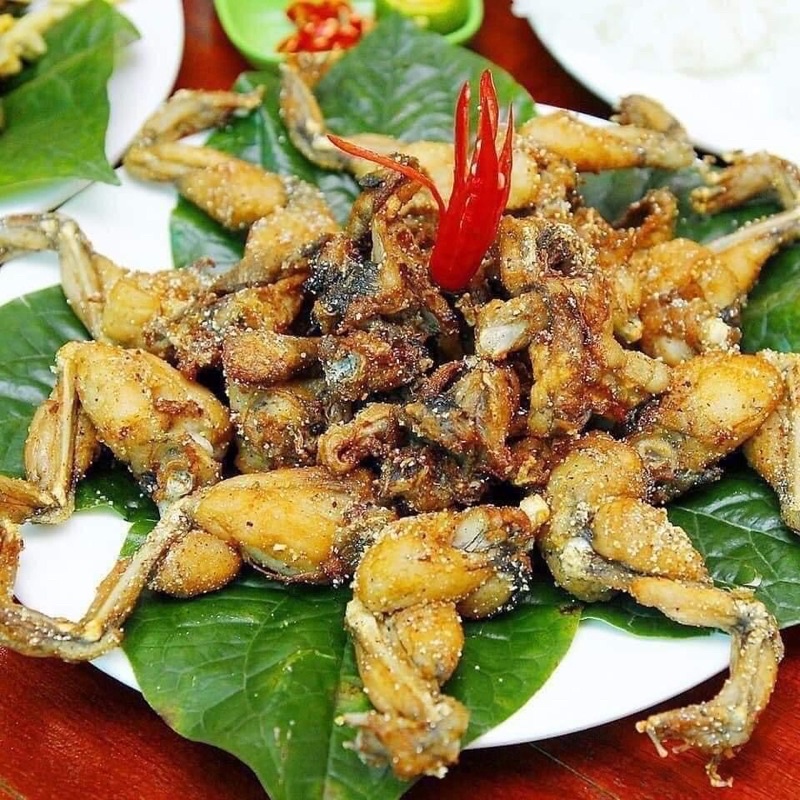 Đùi ếch làm sạch nấu lẩu cháo ếch rang muối sả bổ dưỡng 500g