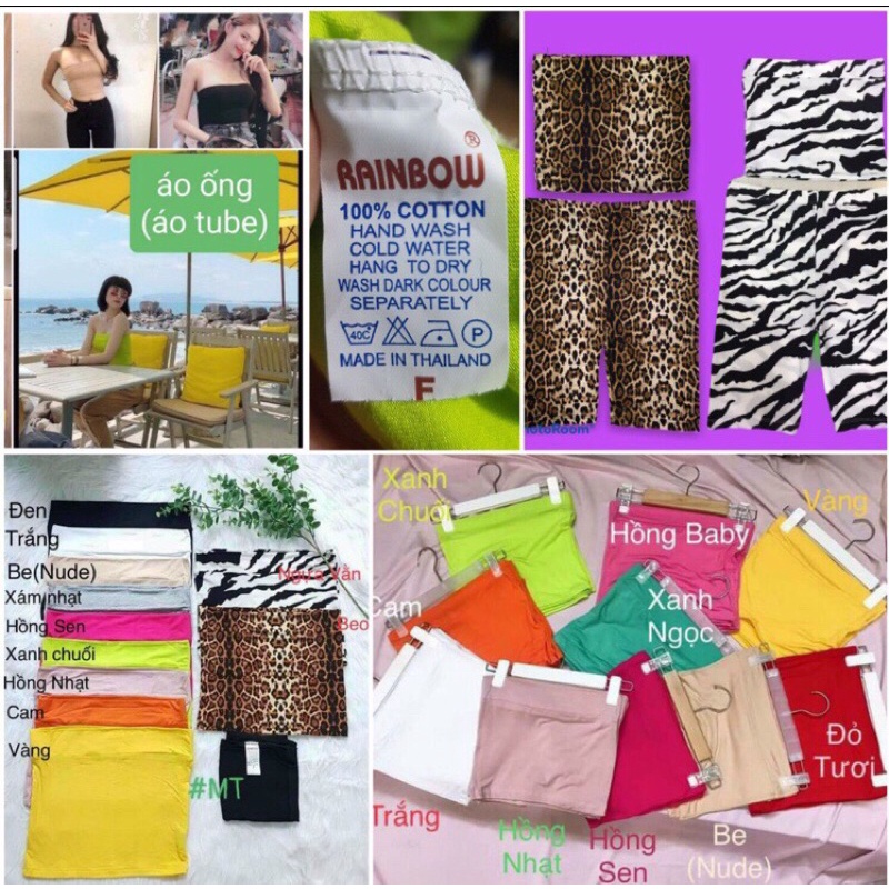 <SẴN SHOP> Áo ống Rainbow Thái( Áo Quây) | BigBuy360 - bigbuy360.vn