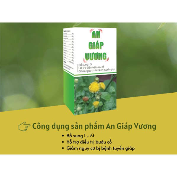 [MUA 4 TẶNG 2] An Giáp Vương - Hỗ trợ tuyến giáp