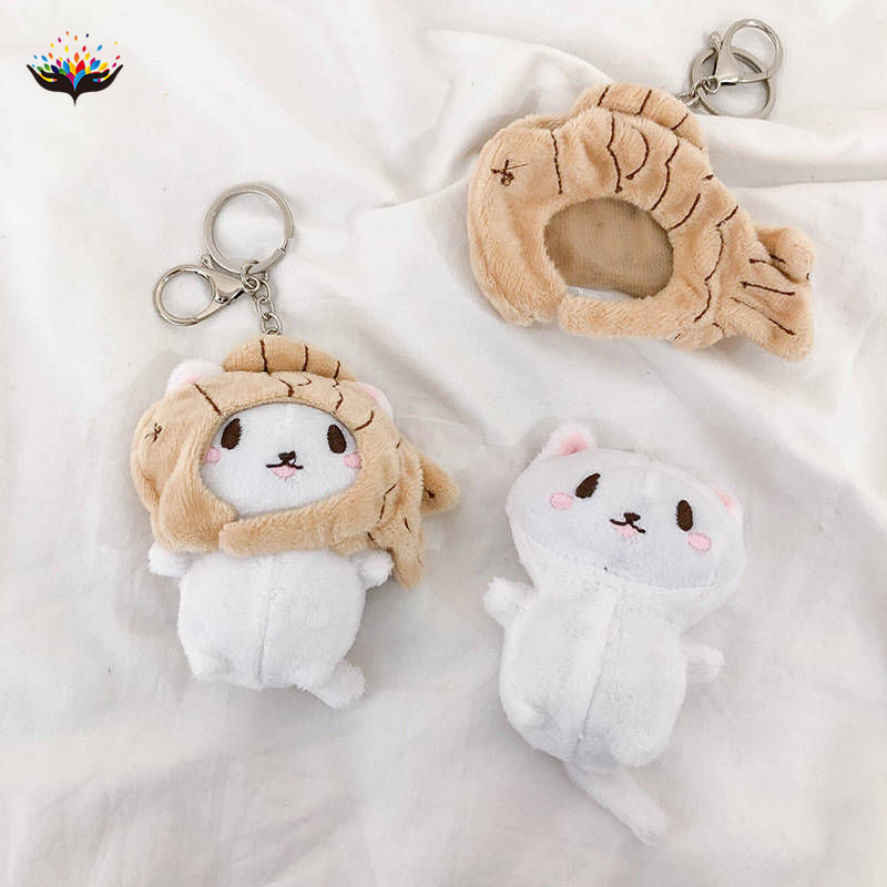 Móc Khóa Thú Bông Taiyaki Dễ Thương