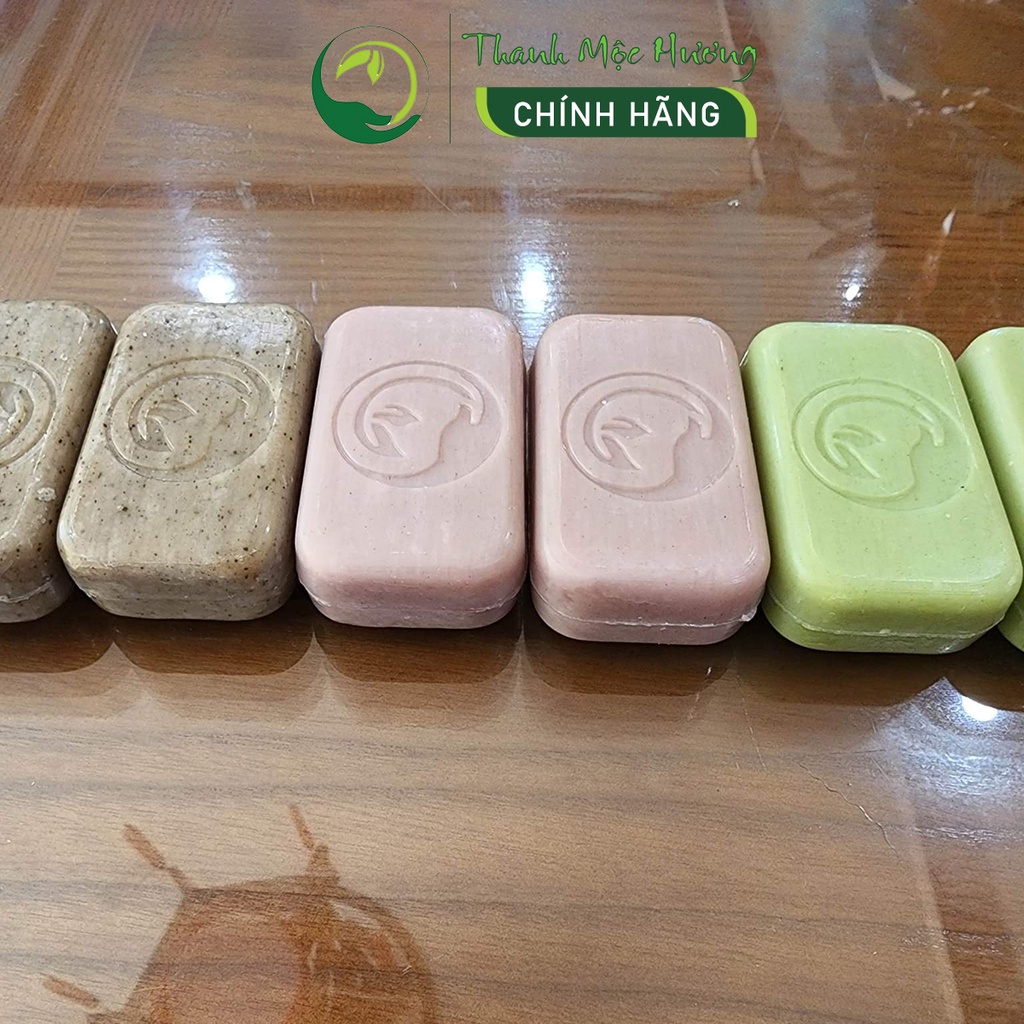 Xà bông thảo mộc dược liệu Thanh Mộc Hương tẩy da chết dưỡng ẩm da 92g