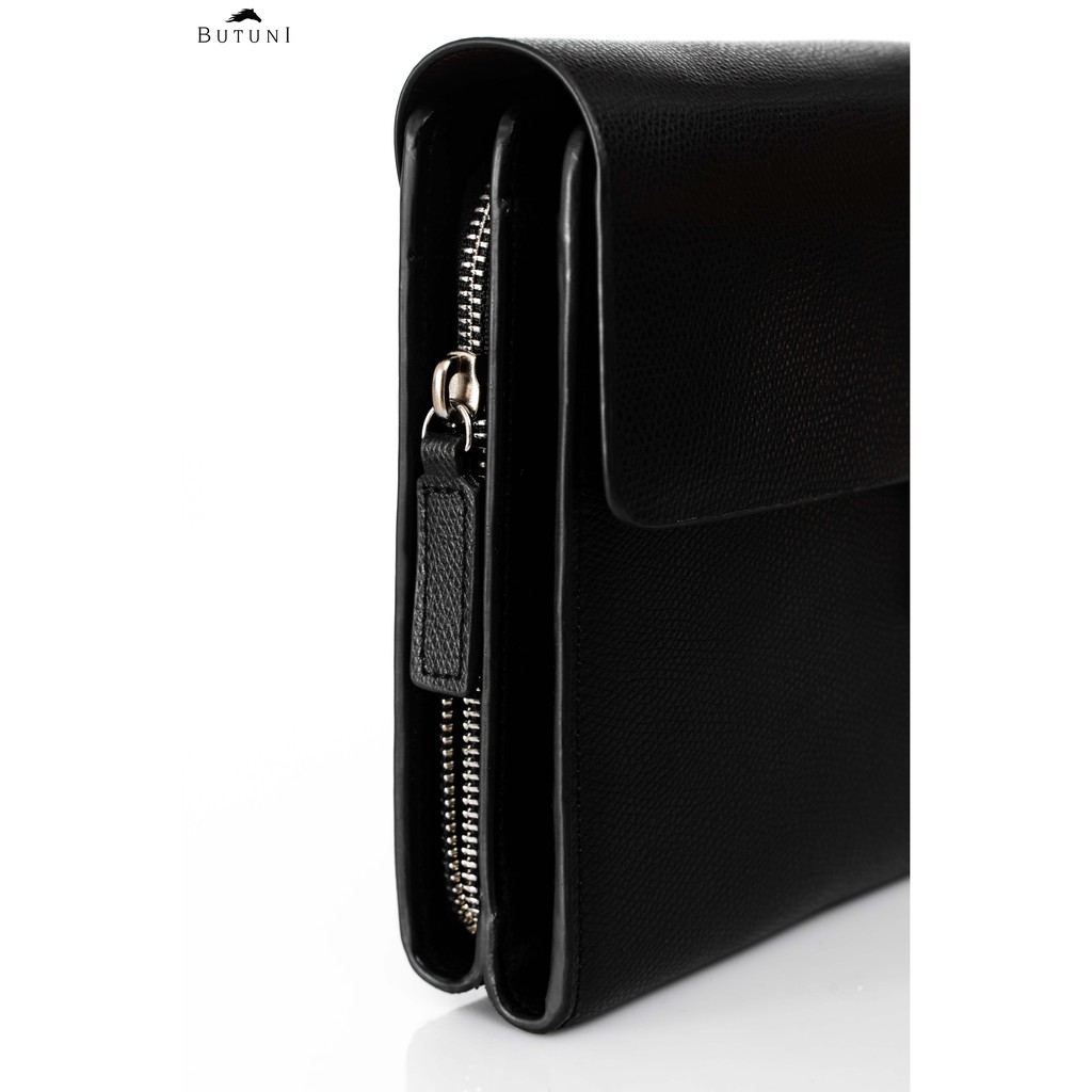 Clutch nam da thật cao cấp Butuni Solid