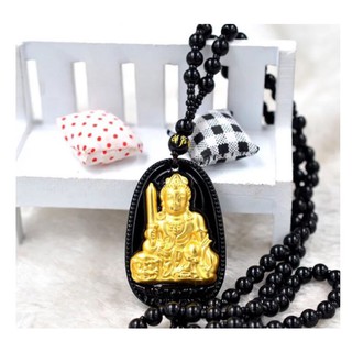 Dây chuyền nam mặt vàng Phật Văn Thù Bồ Tát Độ mệnh tuổi mão-DC56