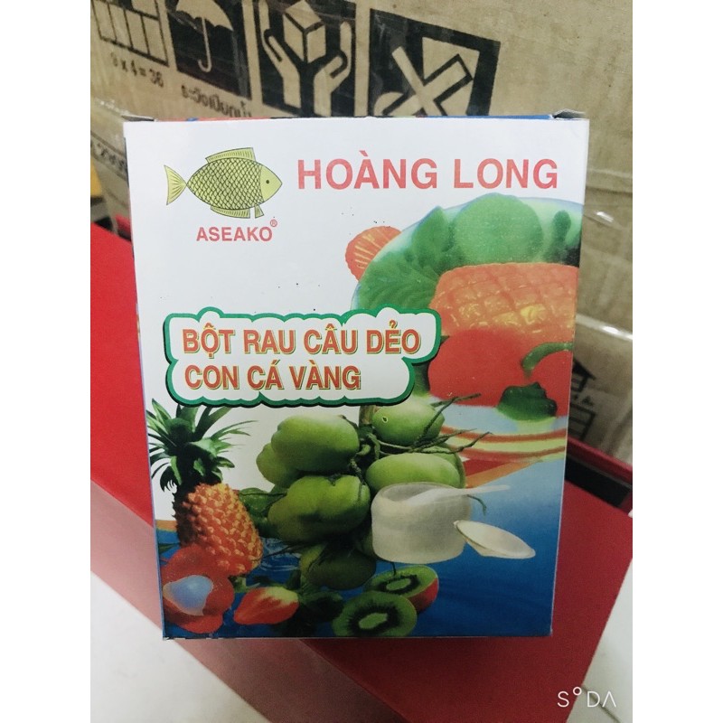 1 hộp rau câu dẻo con cá vàng