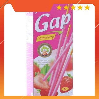[Date dài] 12 hộp Bánh Que Gap Phủ Kem Dâu Thái Lan