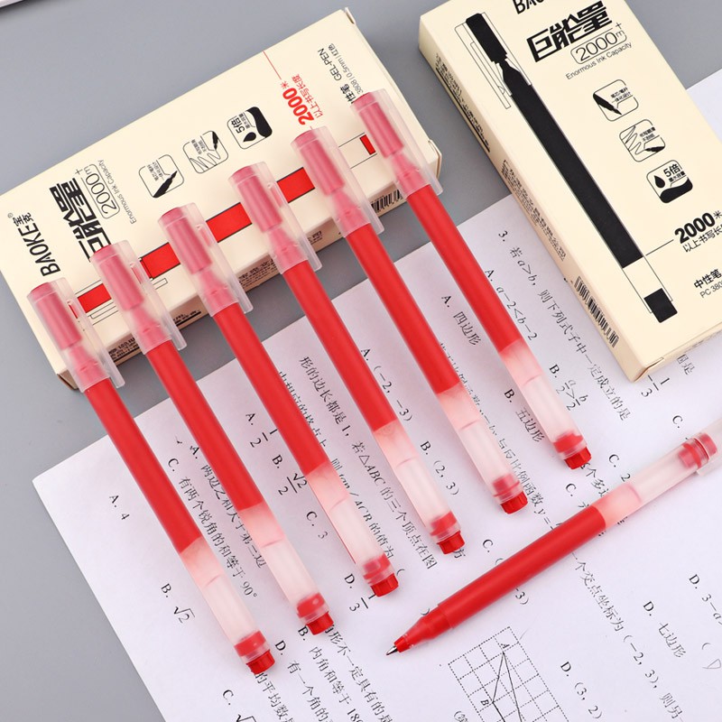 Bút gel Baoke - PC3808 - 2000m - vô địch về mực