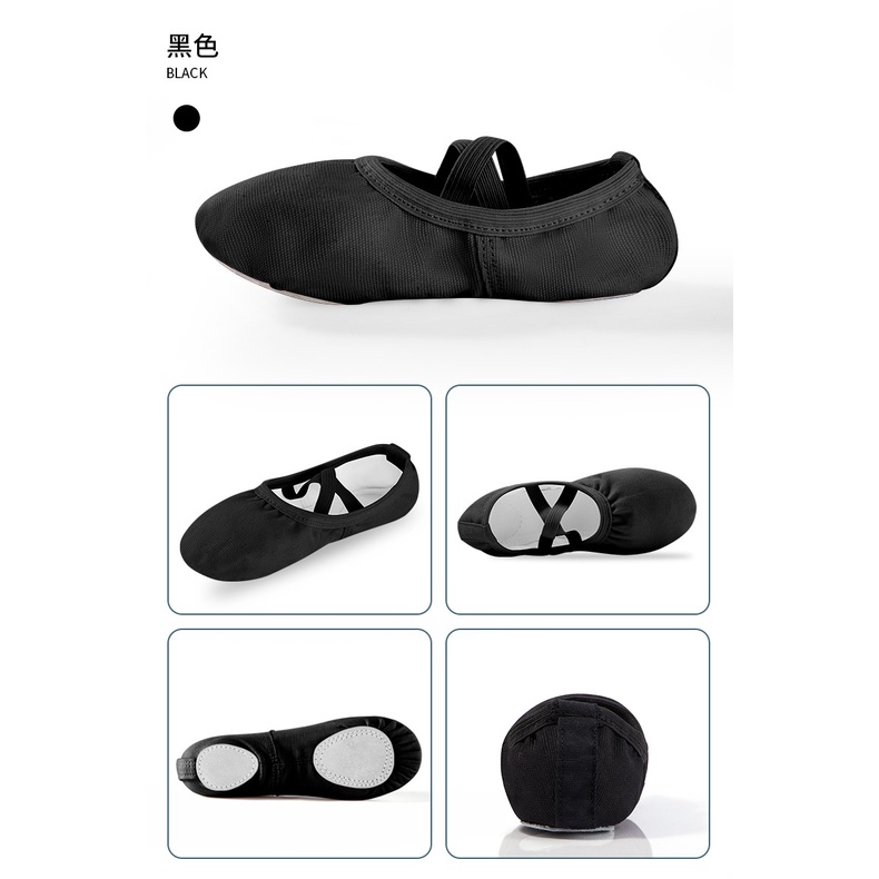 Giày múa mũi mềm thường