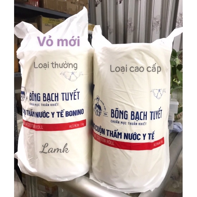 BÔNG BẠCH TUYẾT CUỘN 1KG