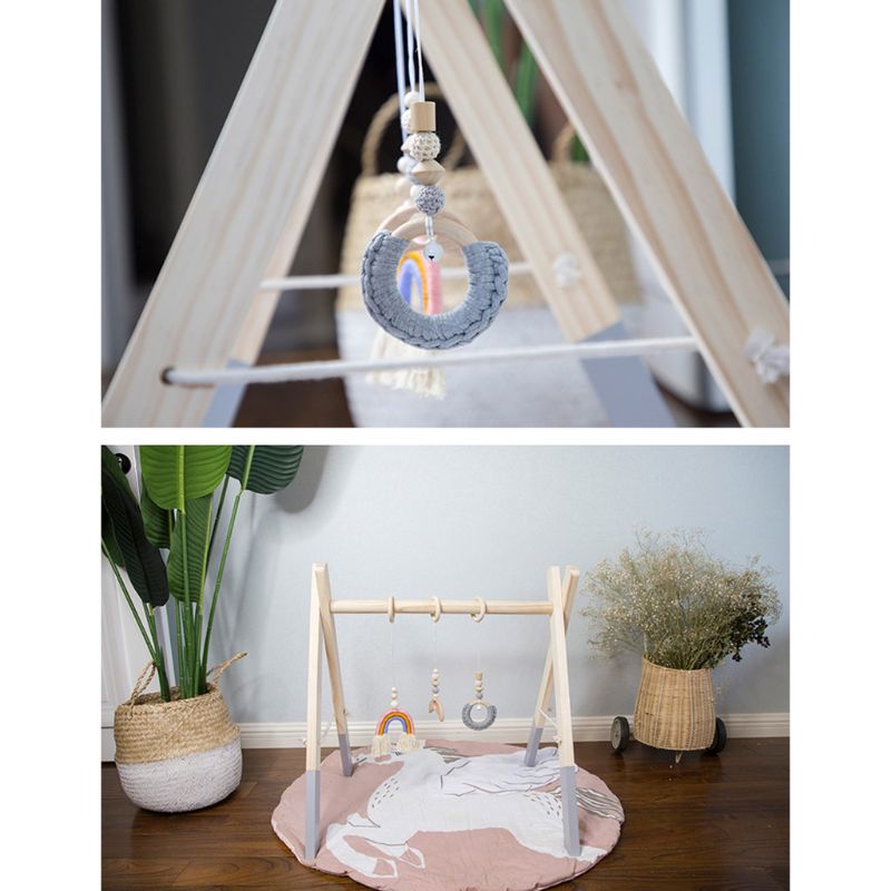 Lục Giác Treo Xe Đẩy Tập Gym / Trang Trí Cho Bé Sơ Sinh