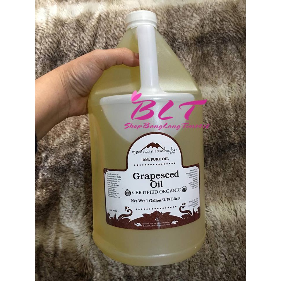 Dầu hạt nho Grapeseed Oil của Mountain Rose Herbs. | BigBuy360 - bigbuy360.vn