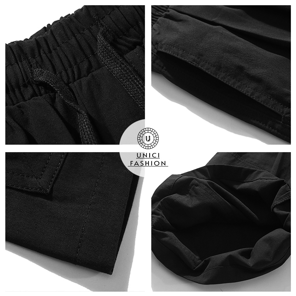 Quần short nam kaki túi hộp UNICI FASHION mềm mịn 3 màu trẻ trung phong cách Hàn Quốc QS305