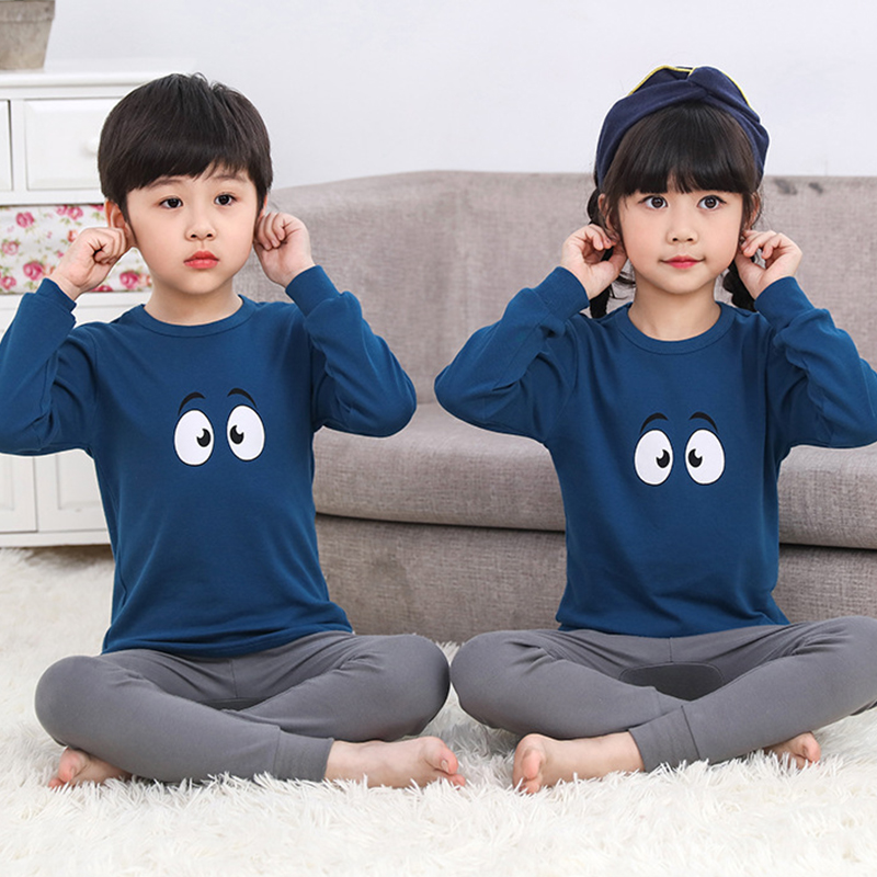 Bộ Đồ Ngủ Pijama 2 Món In Hoạt Hình Dễ Thương Cho Bé