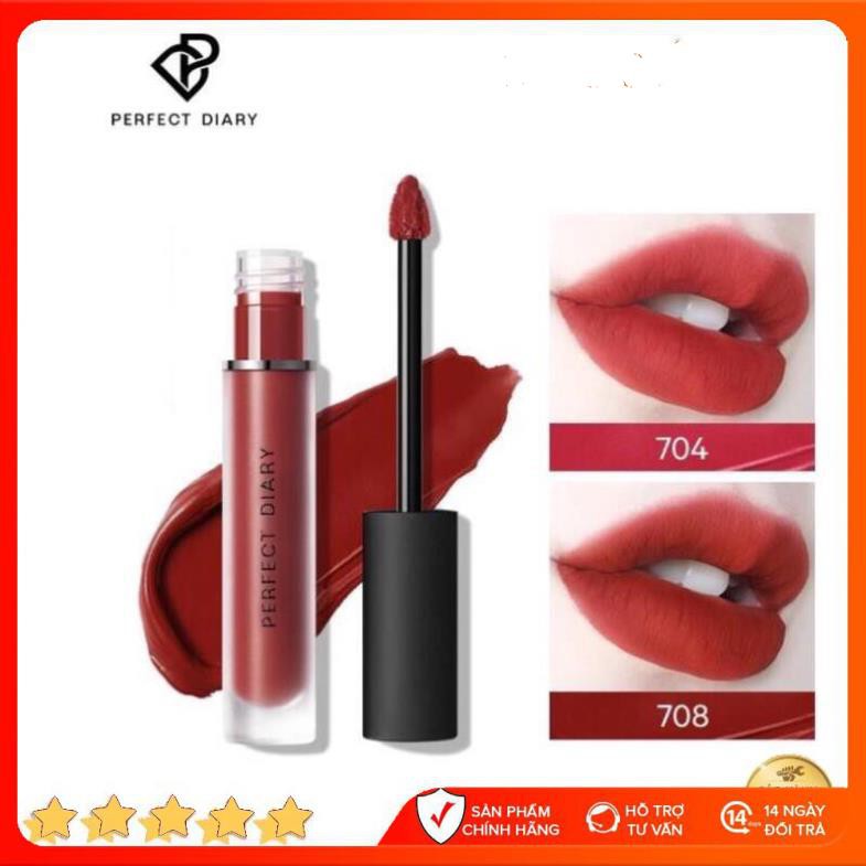 💥Hàng chính hãng💥Son kem lì Perfect Diary lâu trôi nhiều màu tuỳ chọn tông số 7 3g | BigBuy360 - bigbuy360.vn
