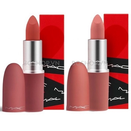 Son MAC Powder Kiss, siêu phẩm son lì cao cấp mà MAC đốn đổ trái tim phái đẹp.
