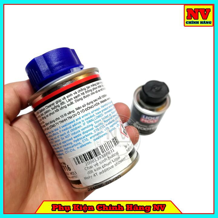 Combo Chai Vệ Sinh Buồng Đốt Và Chai Súc Động Cơ Liqui Moly 80ml