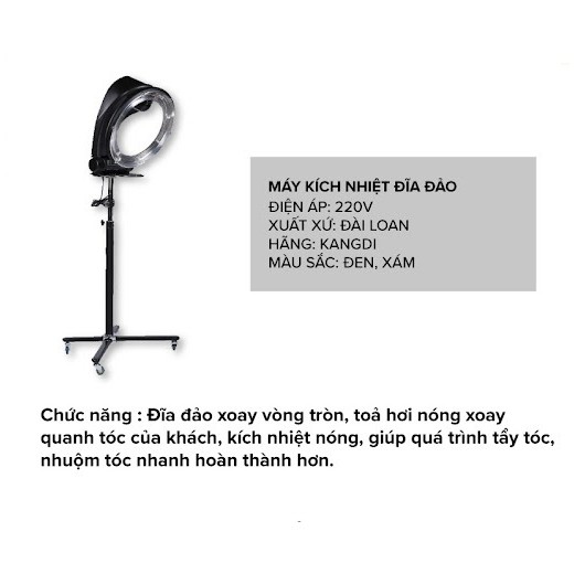 Máy kích nhiệt đĩa chảo KD-3310A, Máy kích nhiệt đứng KD-3310A