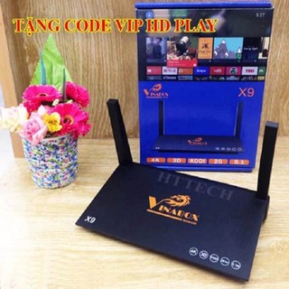 Android TV Box X9 VinaBox Ram 2GB WIFI Mạnh (Đen)