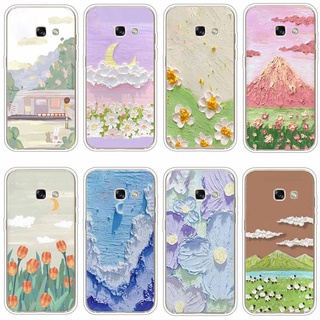 Ốp Điện Thoại TPU Dẻo In Họa Tiết Thời Trang Xinh Xắn Cho Samsung Galaxy a5 2017 a3 2016 a3 2015 a3 2017