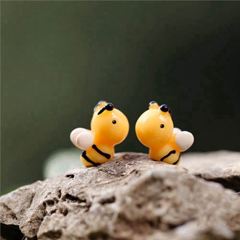 10 Mô hình chú ong mini trang trí sân vườn