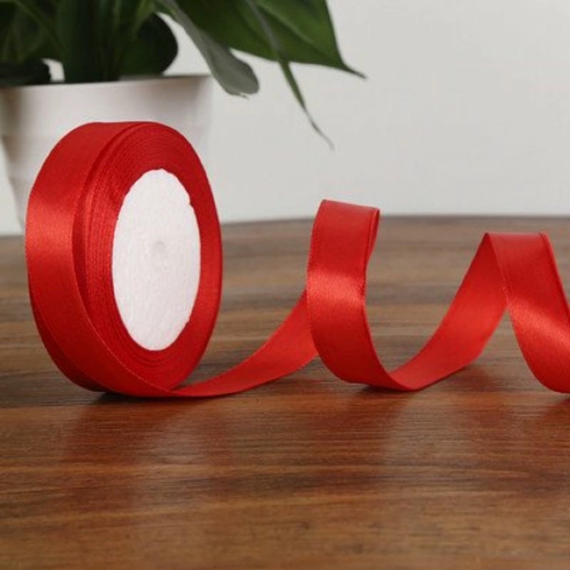 Dây ruy băng lụa 2cm dài 22m