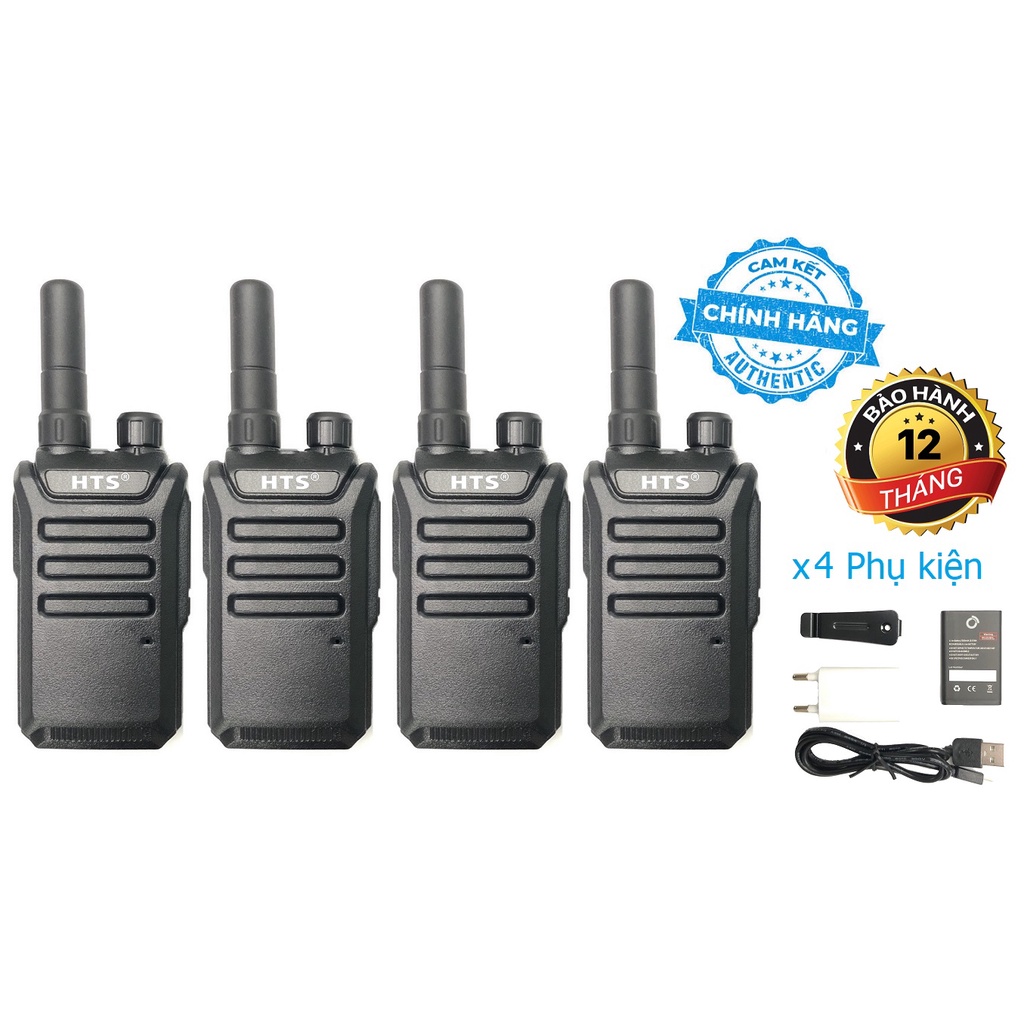 Bộ 04 Bộ đàm Mini HTS GP600 / GP-600