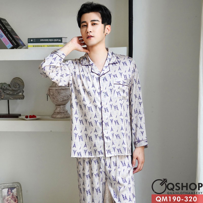 BỘ PIJAMA NAM CAO CẤP QSHOP QM190