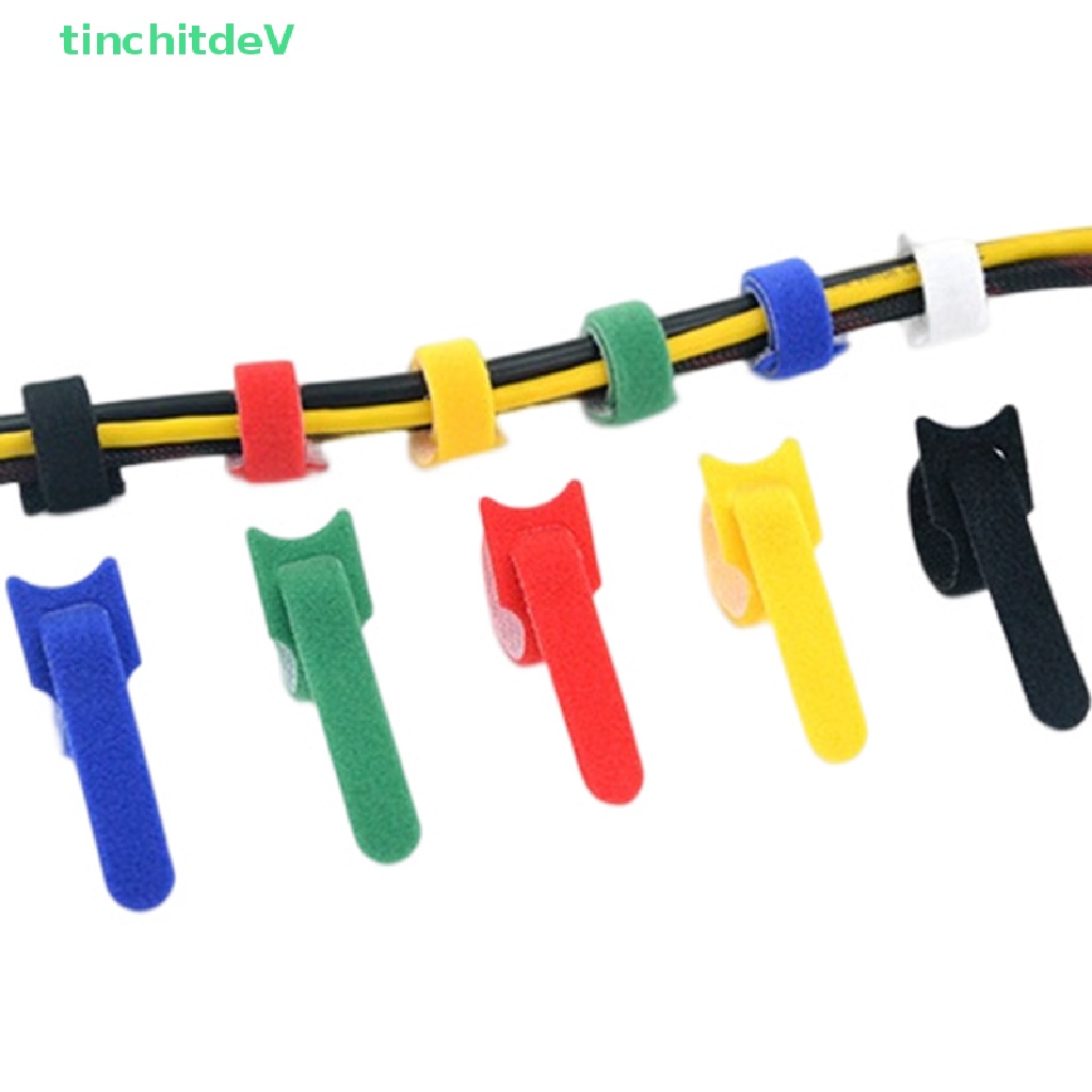 Bộ 30 Dây Quấn Cáp Hình Chữ T Có Thể Tái Sử Dụng