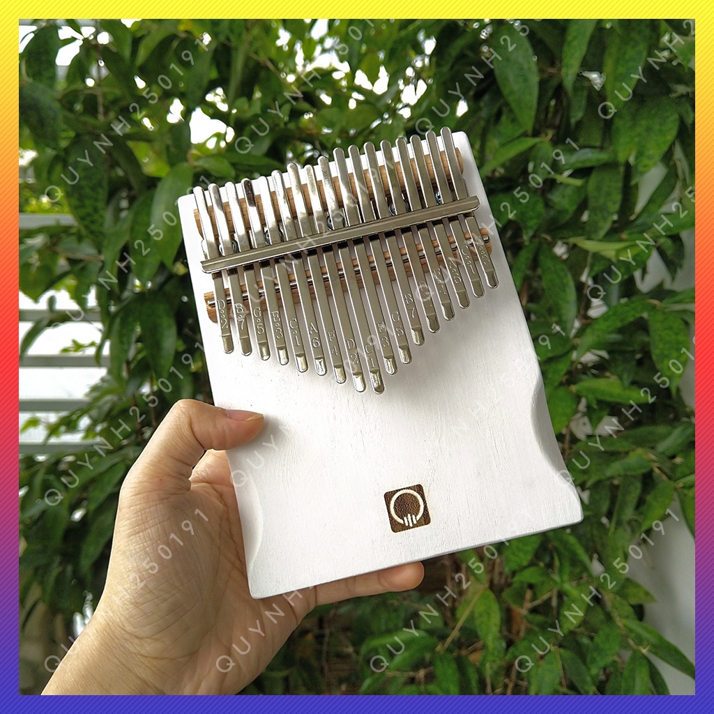 Đàn Kalimba 17 Phím Gỗ cao cấp nhiều màu Sắc tặng phụ kiện - Âm Hay Không Tịt Nốt