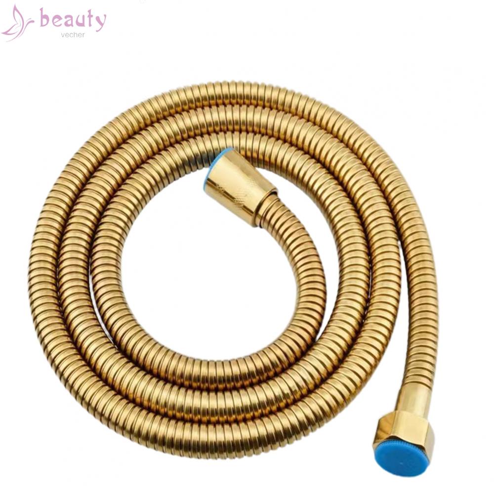 Ống Nối Vòi Hoa Sen Bằng Thép Không Gỉ Mạ Vàng Cỡ 1/2\" BSP