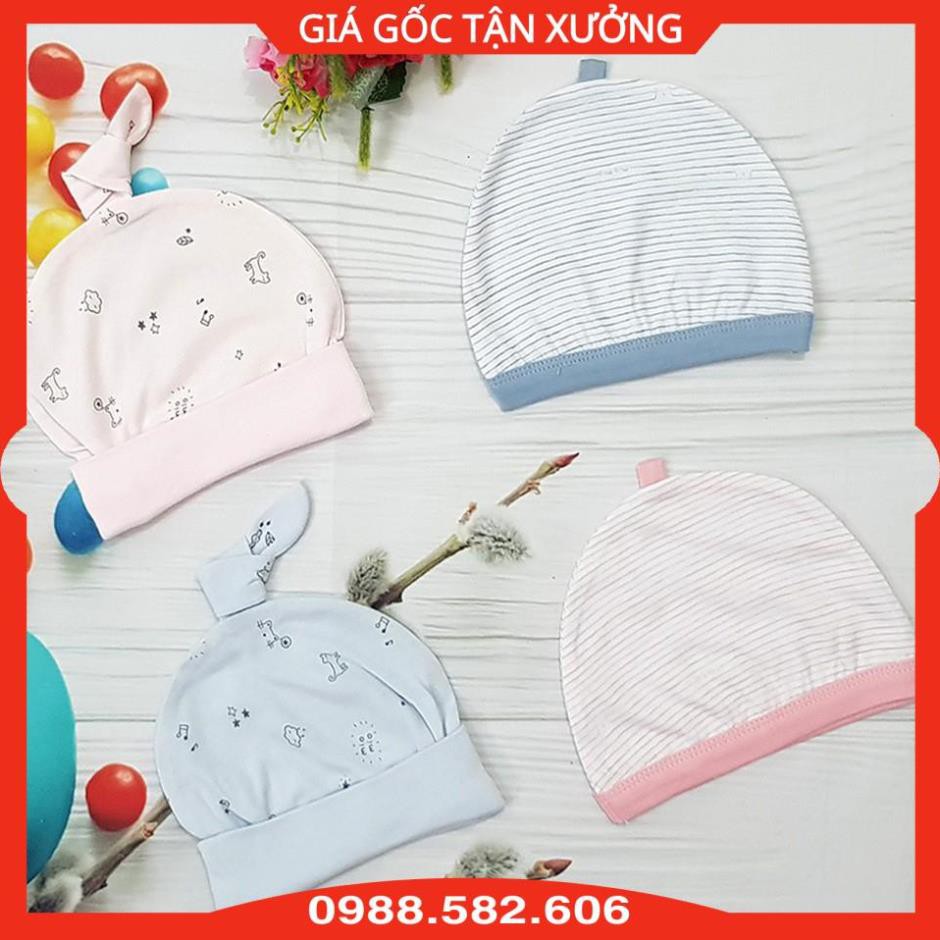 Mũ Sơ Sinh Miomio Cotton, Mỏng Mềm, Thoáng Mát Cho Bé - Mio Việt Nam