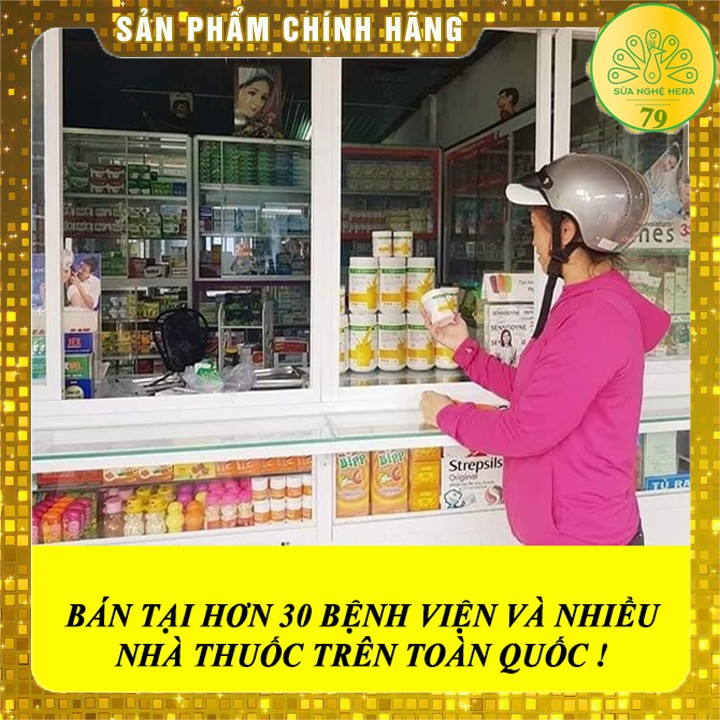 [Chính hãng] 2 HỘP SỮA NGHỆ CAO CẤP HERA 500g, Lợi sữa,Hết đau bao tử, nhanh lành vết thương, cho hệ tiêu hóa khỏe mạnh | BigBuy360 - bigbuy360.vn