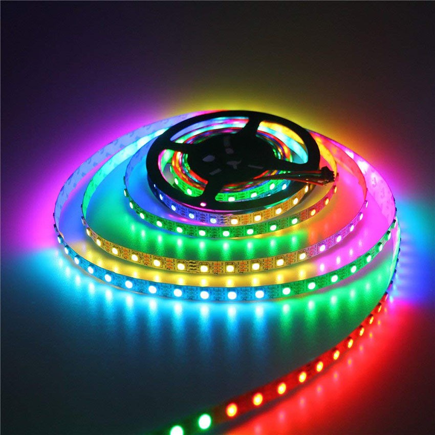 Cuộn Dây Đèn Led 5m WS2812B WS2812 30 / 60leds / m Smd50 RGB