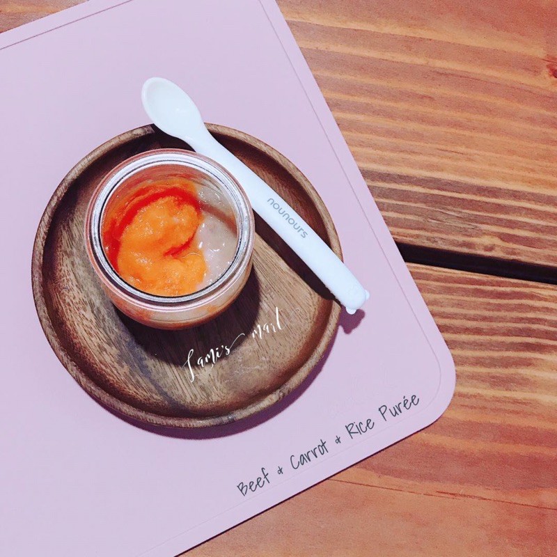 THÌA MUỖNG ĂN DẶM SILICONE NOUNOURS NỘI ĐỊA HÀN QUỐC NOUNOURS