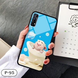 Ốp lưng kính 3D Realme 7-cute