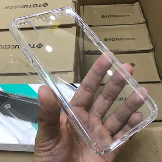 Ốp lưng trong suốt cho iphone chính hãng WK Design đủ mã từ ip 6 đến ip 12 Pro max