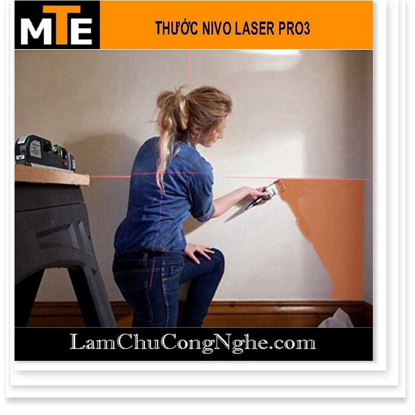 Thước Nivo Laser PRO3 cân mực laser đa năng