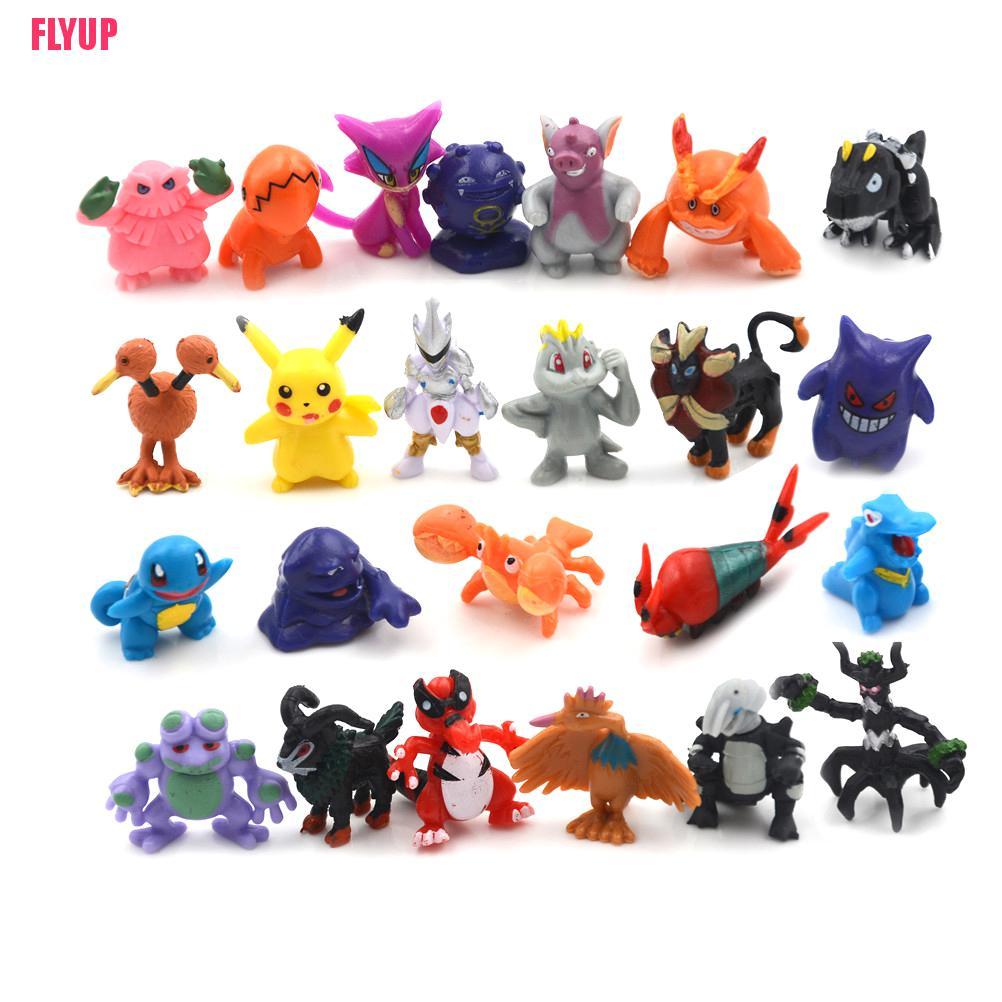 NEW Set 12 Mô Hình Đồ Chơi Nhân Vật Trong Phim Hoạt Hình Pokemon