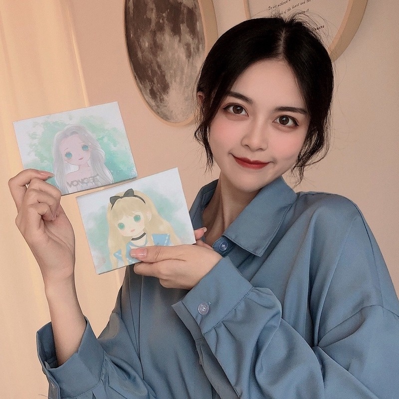 [Hàng mới về] Bảng phấn mắt 12 màu lì/nhũ ngọc trai phong cách học sinh | BigBuy360 - bigbuy360.vn