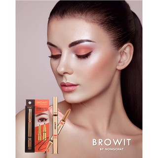 Bút kẻ mắt và sáp mắt 2 đầu Browit Eyemazing Shadow And Liner