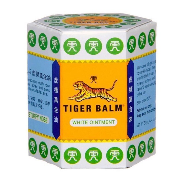 Dầu cù là Tiger Balm Singapore hũ 30gam