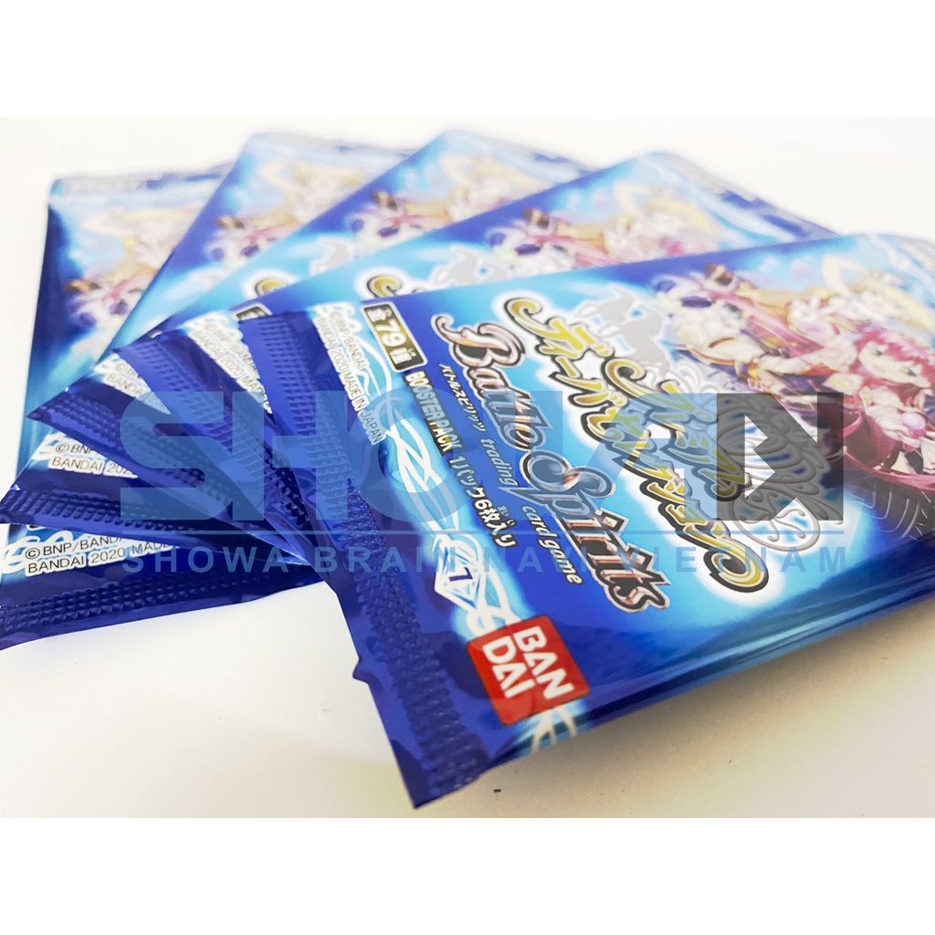 Bộ cờ chiến thuật Battle Spirits, Gói mở rộng BSC37, Phiên bản All-Kira Booster Premium Diva Selection, 1 gói/6 quân cờ