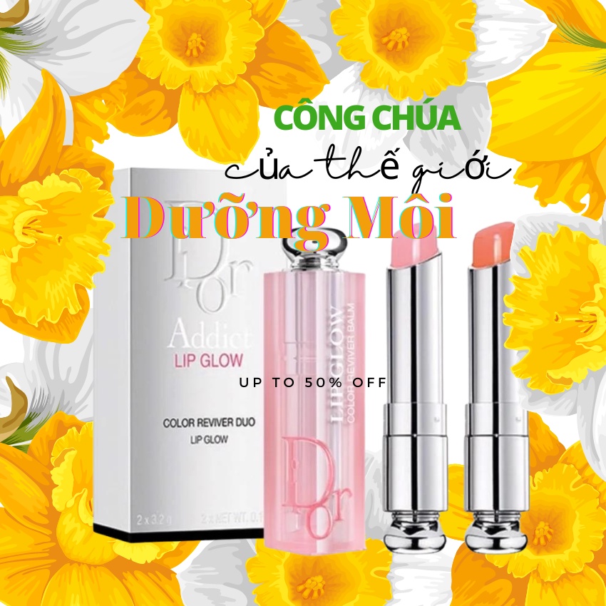 Set son dưỡng Dio 2 cây 01 và 04 mới về ~ Có bill .