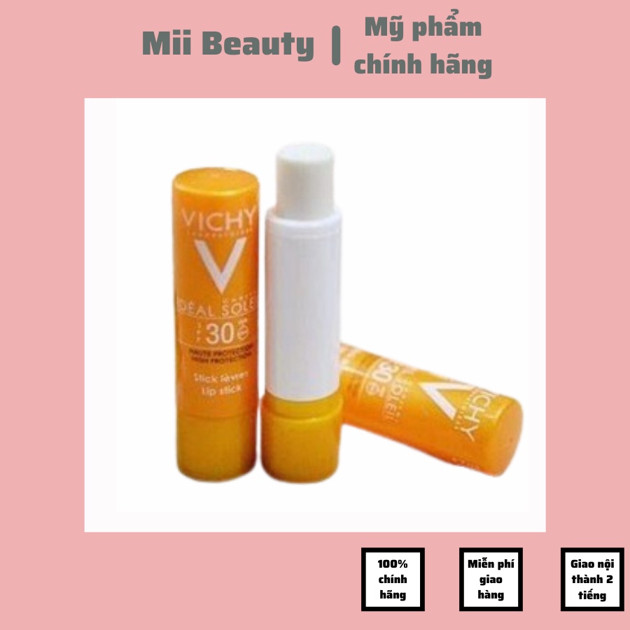 Son Dưỡng Môi Chống Nắng Vichy Idéal Soleil Lipstick SPF30 - Mii Beauty