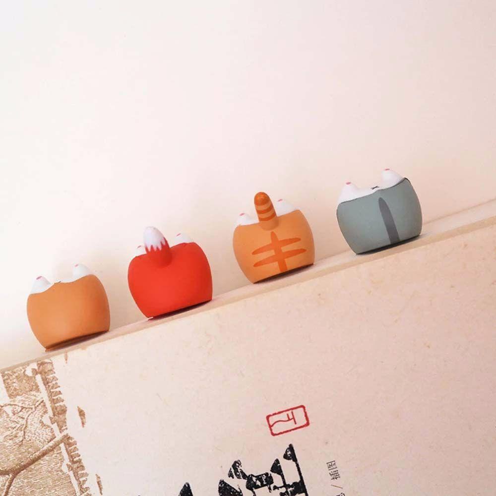 Thẻ Đánh Dấu Trang Sách Hình Chuột Hamster 3D Sáng Tạo