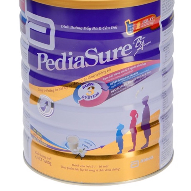 Sữa bột PediaSure 1.6kg