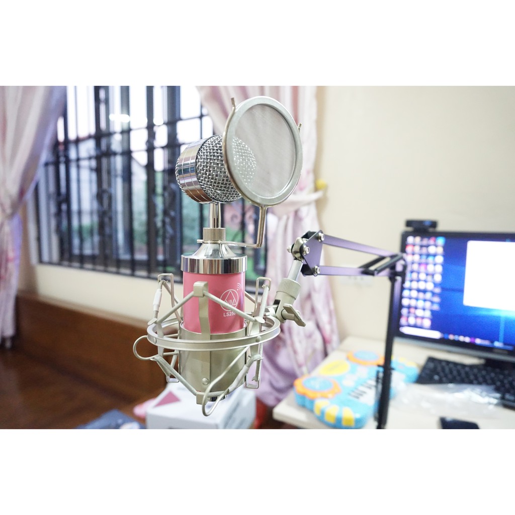 NM LS250 Micro thu âm Micro hát live stream cao cấp